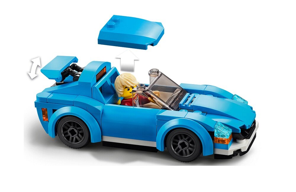 LEGO Creator 3w1 Samochód sportowy 31100 kreatywna zabawa prawidłowy rozwój merytoryczny dziecka klocki bez zasilania klasyczna zabawa wysoka jakość lego wielogodzinna zabawa