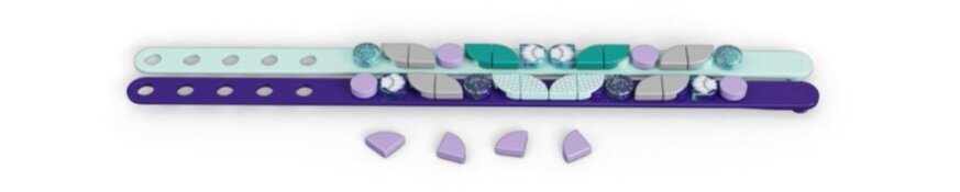 LEGO Dots Bransoletka z syrenim wdziękiem 41909 rozwija kreatywność 