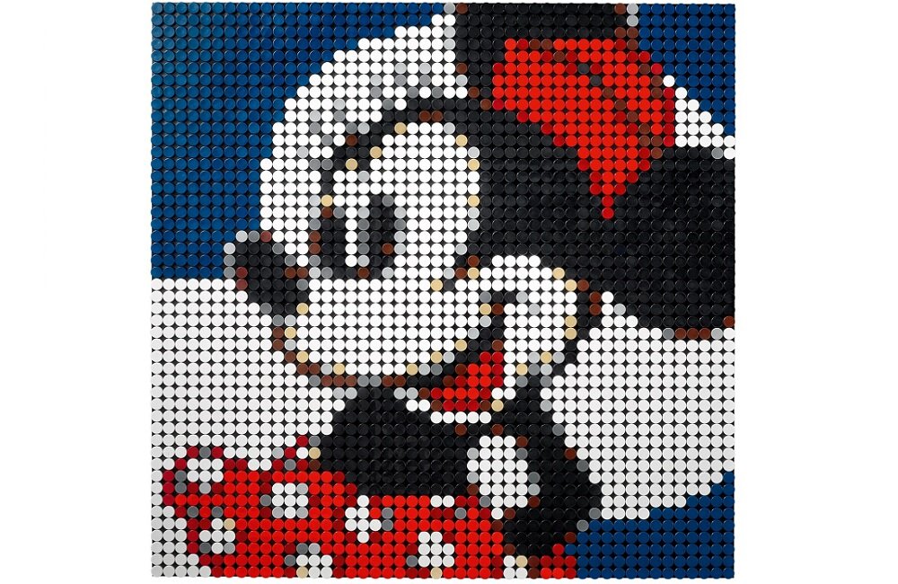 LEGO Art Disney Mickey Mouse 31202 klasyczne postacie Disneya portrety unikalne dzieło