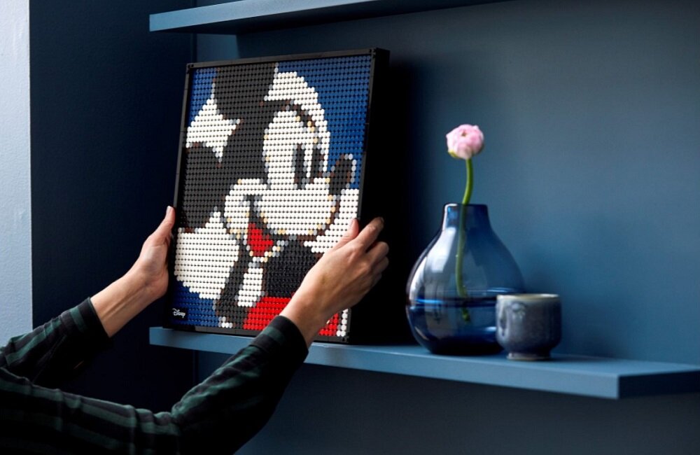 LEGO Art Disney Mickey Mouse 31202 Przekraczanie granic kreatywności ozdoba mieszkania