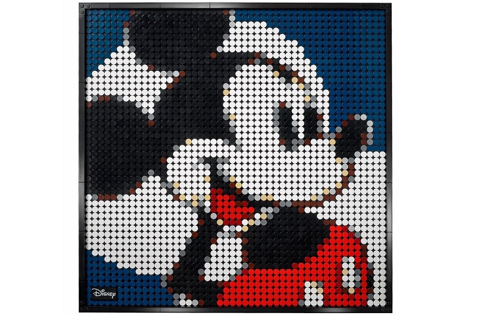 LEGO Art Disney Mickey Mouse 31202 Wysoka jakość najwyższe standardy w zakresie jakości wieloletnia żywotność