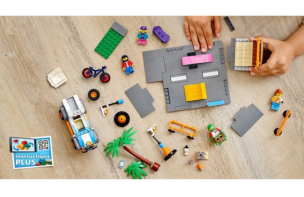 LEGO City Skatepark 60290 Darmowa aplikacja LEGO Building Instructions