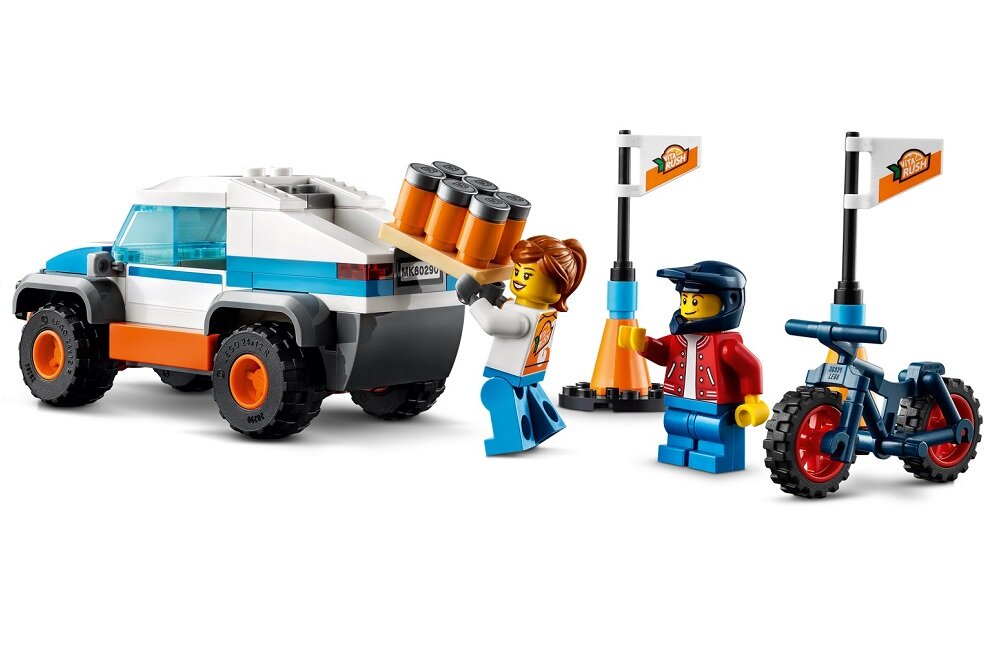 LEGO City Skatepark 60290 Gruntowne testy wytrzymałościowe dla dzieci od piątego roku życia wytrzymałość