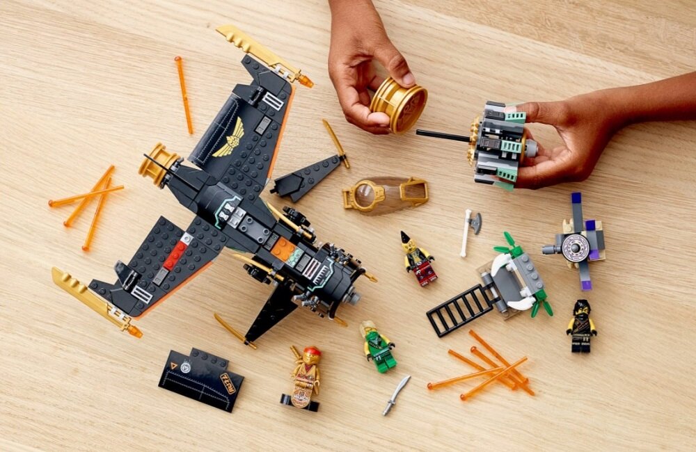 LEGO Ninjago Kruszarka skał 71736 Spełnianie światowych standardów jakości można je łatwo łączyć i rozdzielać