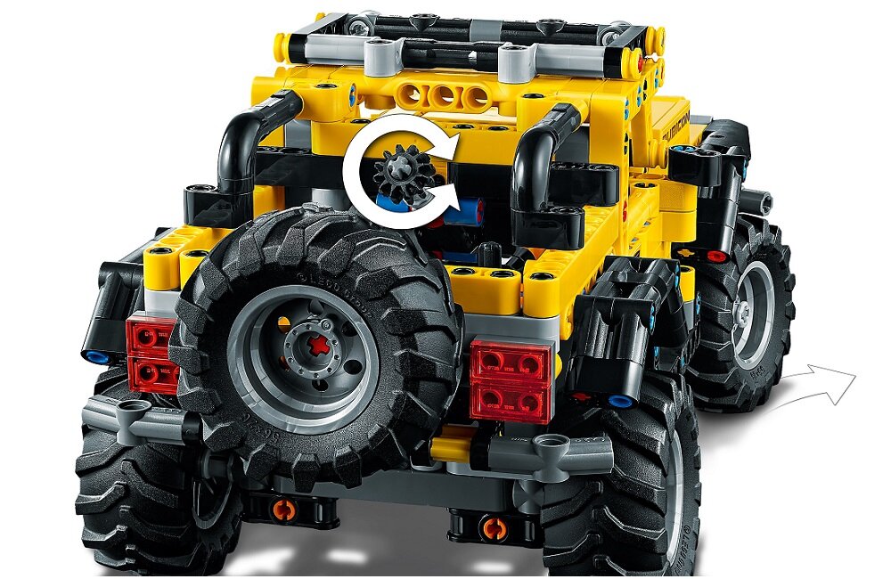 LEGO Technic Jeep Wrangler 42122 bezpłatna aplikacja LEGO Building Instructions PLUS