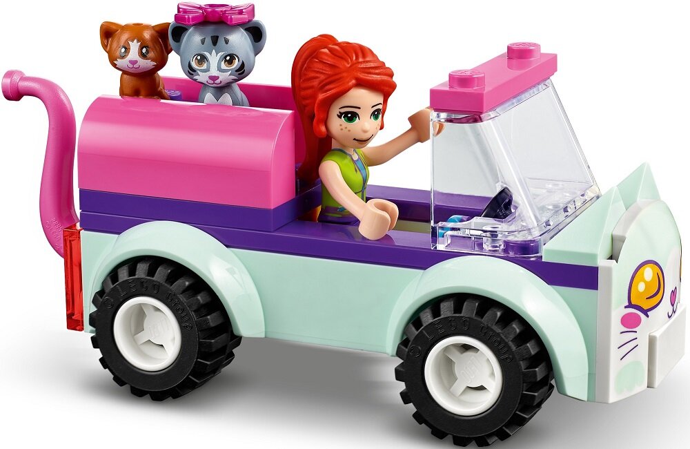 LEGO Friends Samochód do pielęgnacji kotów 41439 Kreatywna zabawa wymiary