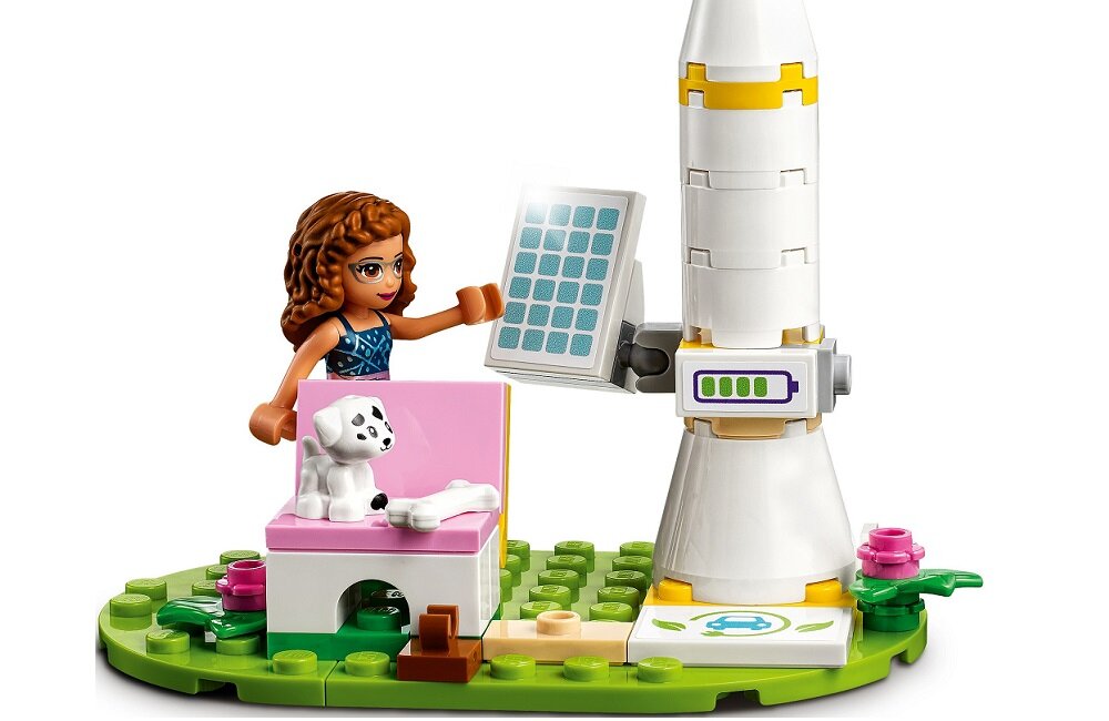 LEGO Friends Samochód elektryczny Olivii 41443 Wiele ciekawych rozwiązań w jednej zabawce