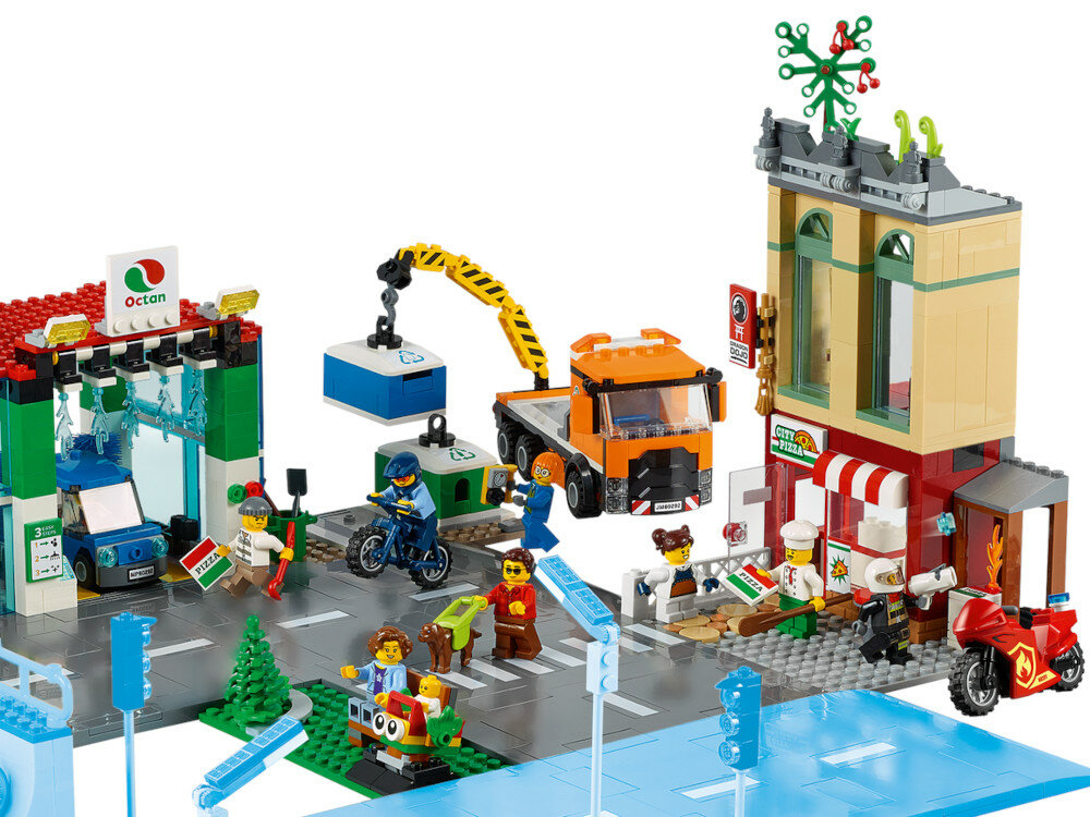 LEGO City Centrum miasta 60292 zestaw laczenie