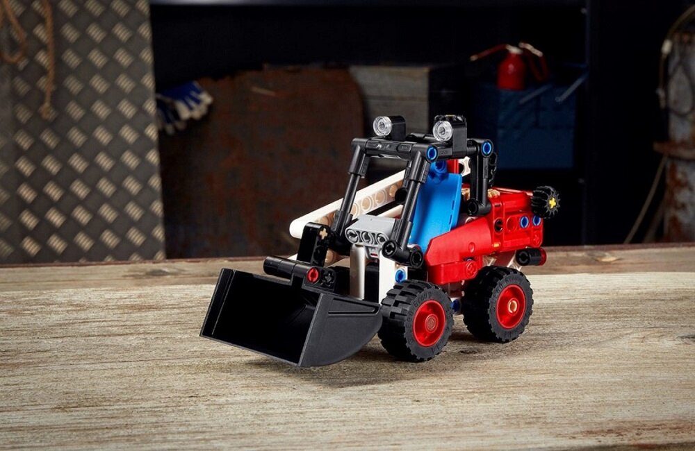 LEGO Technic Miniładowarka 42116 kreatywna zabawa budowanie konstrukcji wielogodzinna zabawa