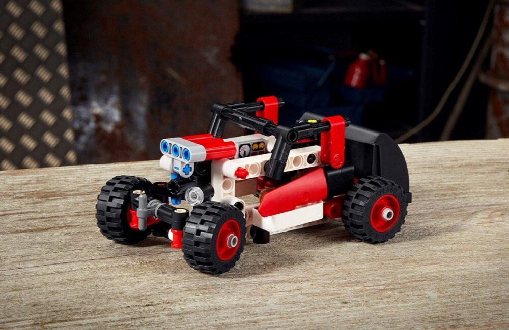LEGO Technic Miniładowarka 42116 różnorodnosć podczas zabawy
