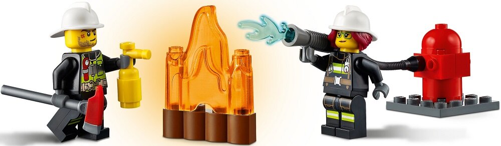 LEGO City Wóz strażacki z drabiną 60280 - czytelna instrukcja pobranie aplikacji na telefon lub tablet