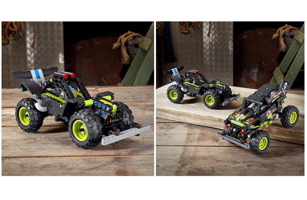 LEGO Technic Monster Jam Grave Digger 42118 Model 2 w 1