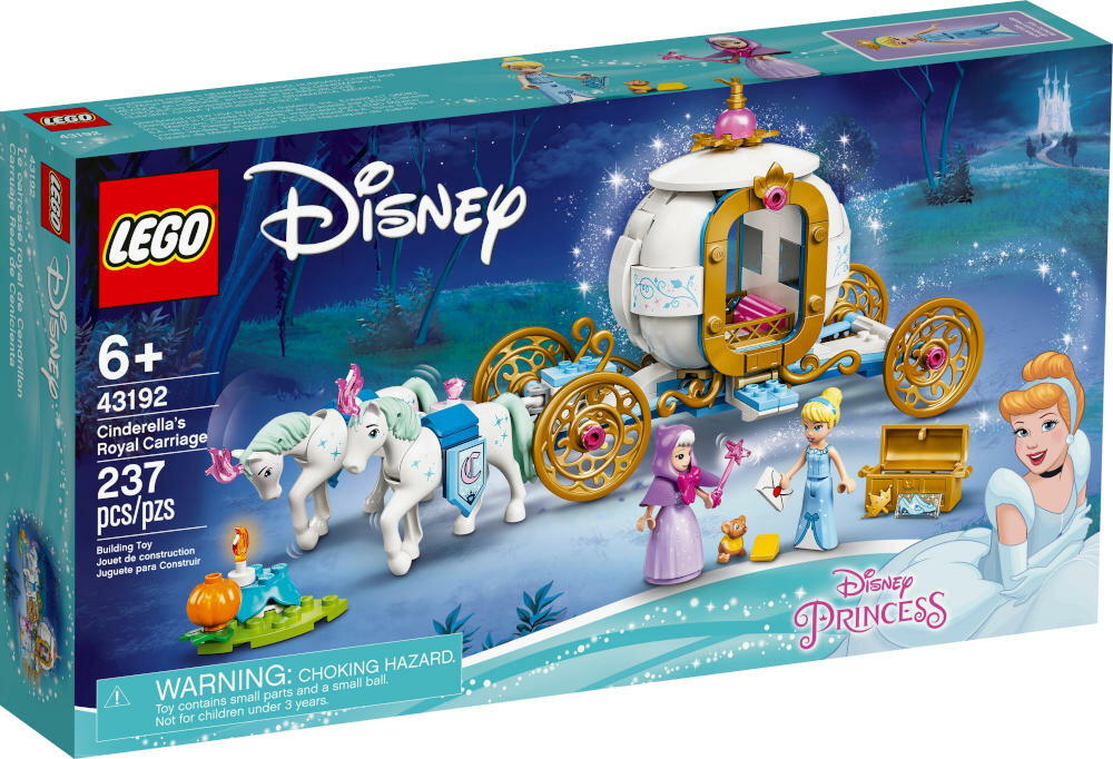 LEGO Disney Królewski powóz kopciuszka 43192