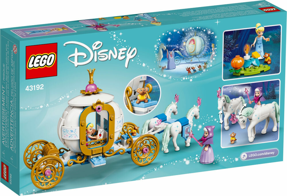 LEGO Disney Królewski powóz kopciuszka 43192