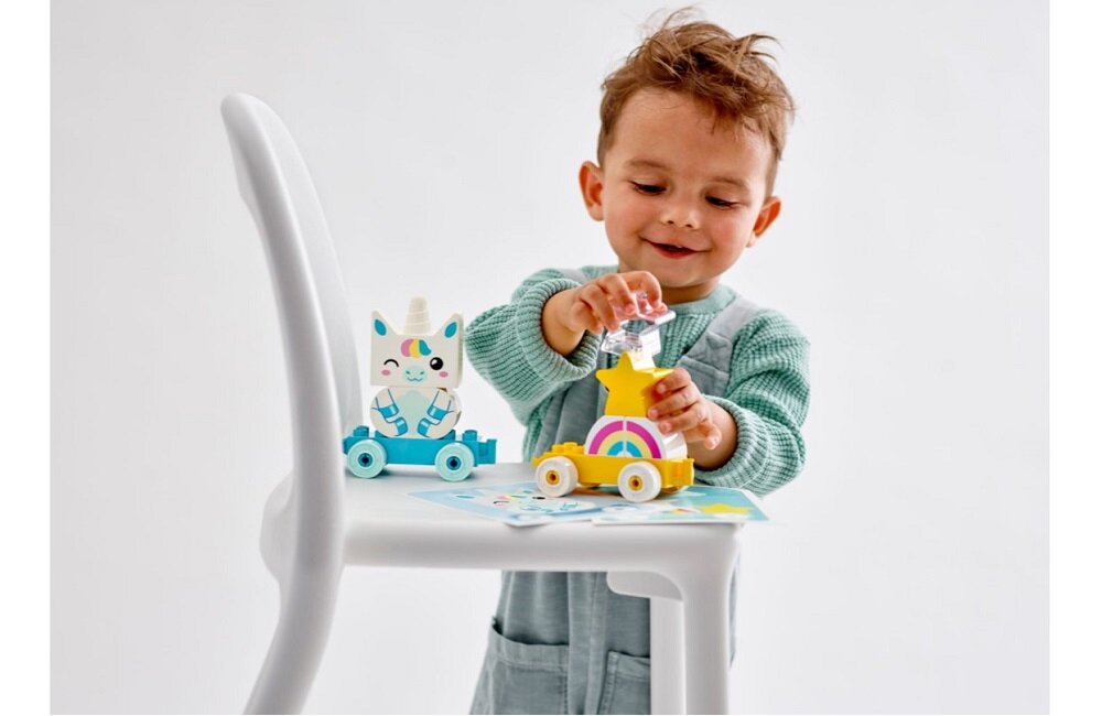 LEGO Duplo Jednorożec 10953 Ćwiczenie różnych obszarów rozwoju Zabawka edukacyjna