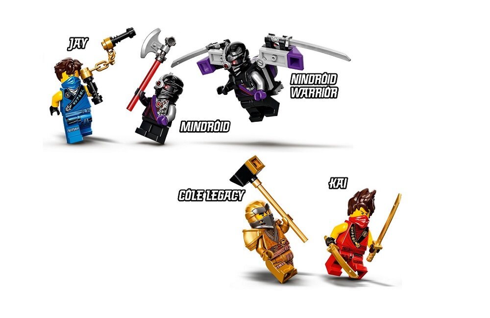 LEGO Ninjago Ninjaścigacz X-1 71737 kreatywna zabawa prawidłowy rozwój merytoryczny dziecka klocki figurki minifigurki bez zasilania klasyczna zabawa wysoka jakość lego wielogodzinna zabawa
