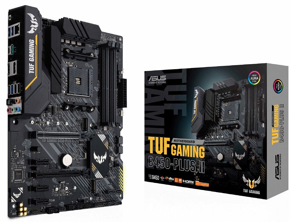 Płyta główna ASUS Tuf Gaming B450-Plus II - duze mozliwosci