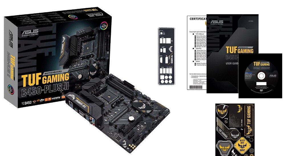 Płyta główna ASUS Tuf Gaming B450-Plus II - system montazu