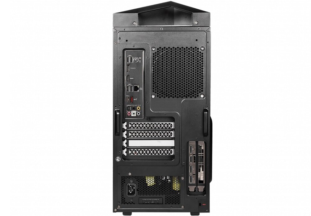 Komputer MSI Meg Infinite X - złącza USD HDMI DIsplay Port audio