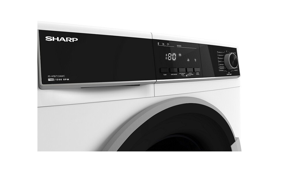 Pralka SHARP ES HFB712AWC 7kg 1200 Energooszczędny silnik w ciche pranie