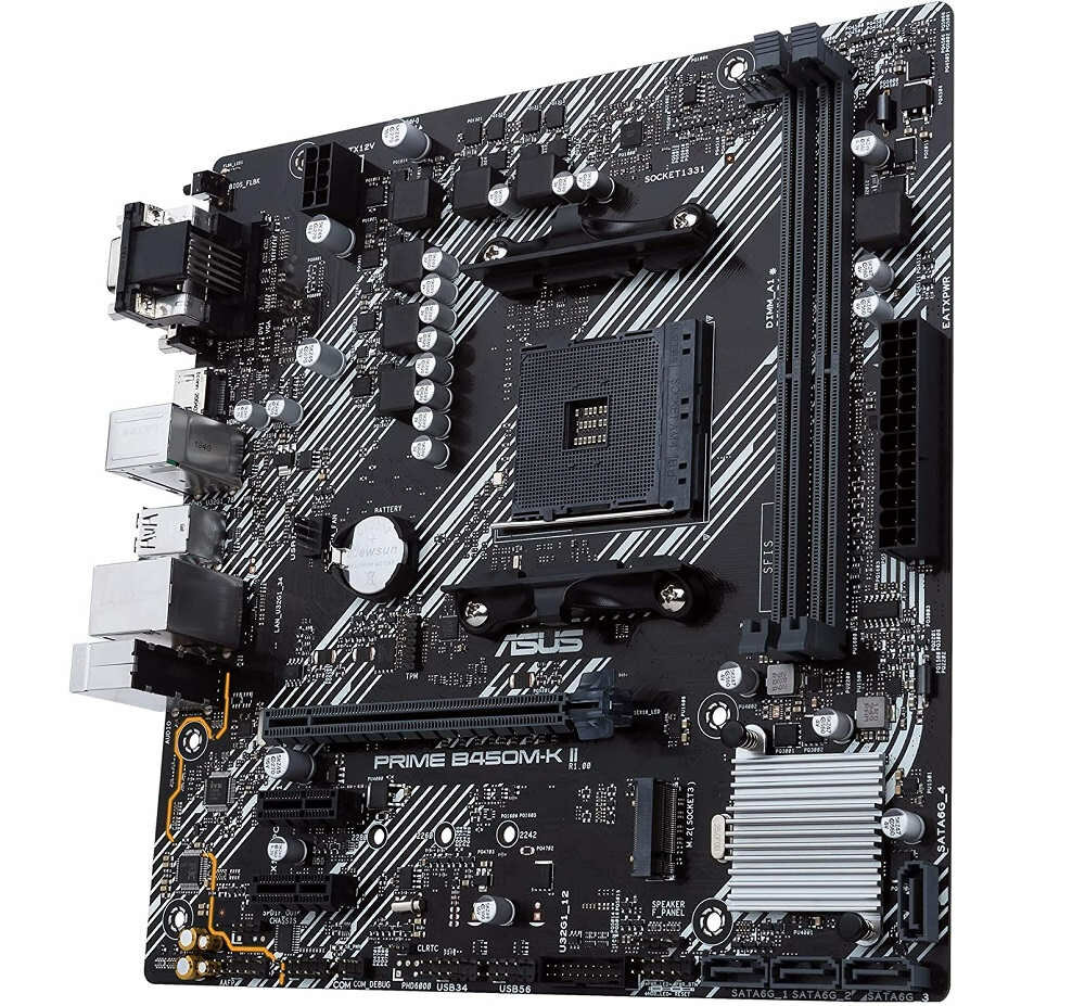 Płyta główna ASUS Prime B450M-K II - dsokonala przepustowosc M.2