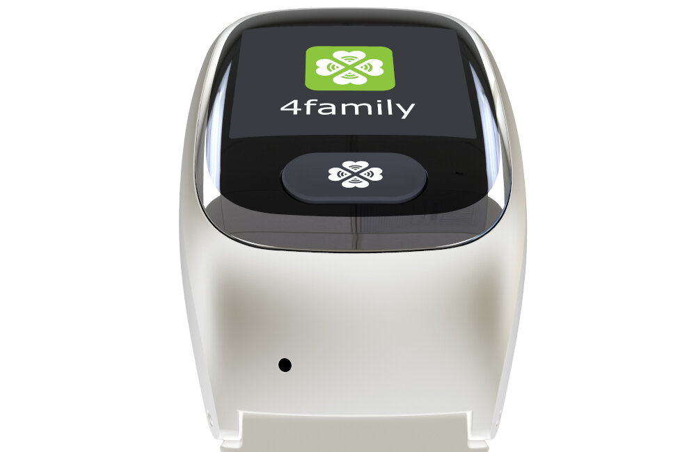 SMARTWATCH myBand 4family white wyświetlacz woodoodporny