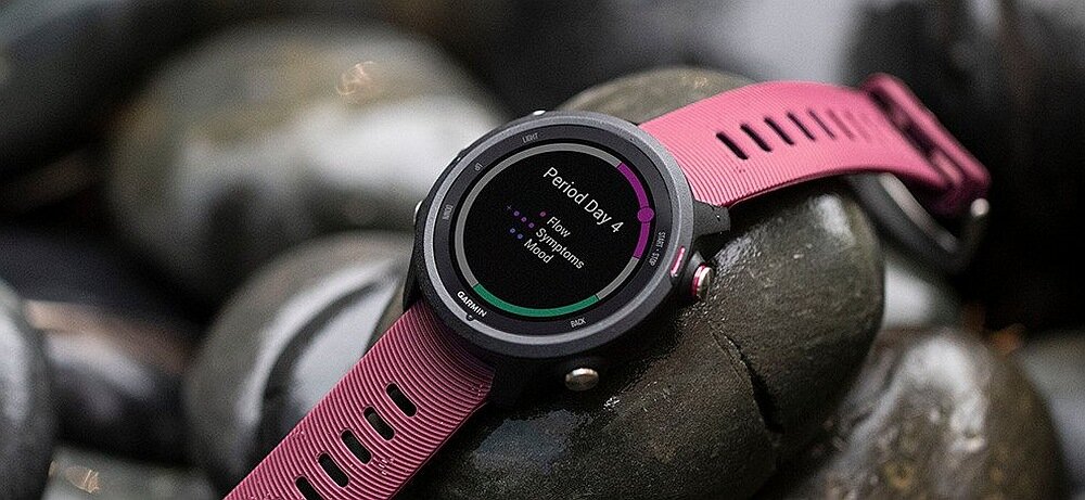 Zegarek sportowy GARMIN Forerunner 245 ekran bateria pasek sport monitoring puls spo2 trening ćwiczenia gps smartfon łączność czujniki pomiary