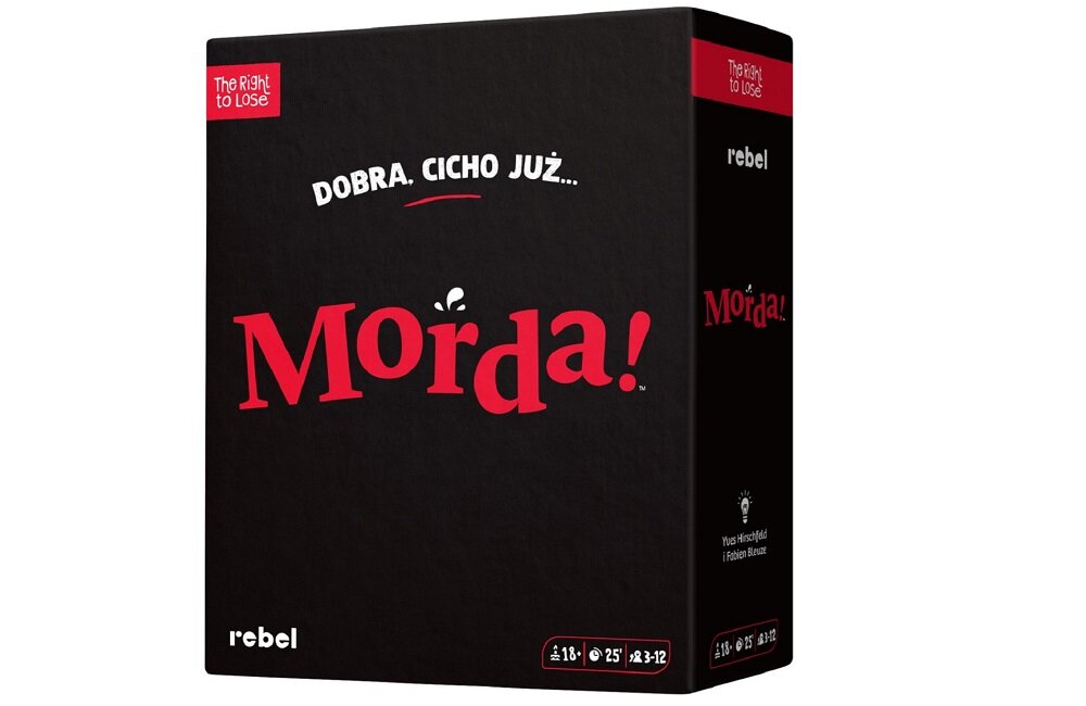Gra karciana REBEL Morda 116459 Wygodne opakowanie