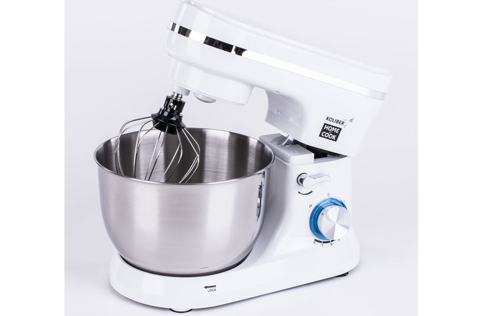 Robot kuchenny planetarny KOLIBER Robomax KH-SM1045SV8 1000W trzepaczka idealnie bije smietanie zrobi piane z bialek przygotuje majonez