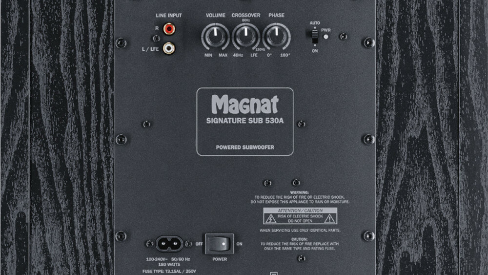 Subwoofer MAGNAT Signature Sub 530A - wzmacniacz