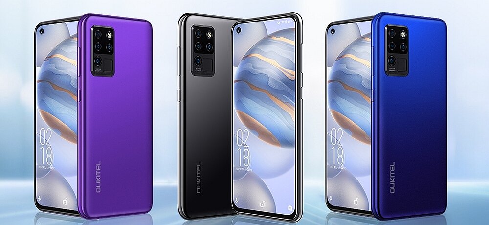 Smartfon OUKITEL C21 aparat procesor ram pamięć bateria pojemnośćekran rozdzielczość obudowa czytnik sim ładowanie 