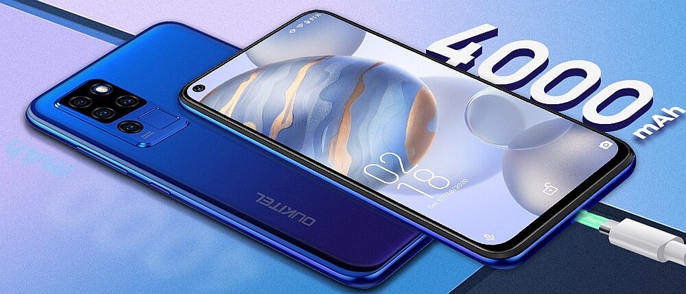 Smartfon OUKITEL C21 aparat procesor ram pamięć bateria pojemnośćekran rozdzielczość obudowa czytnik sim ładowanie 