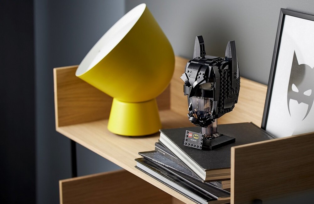 LEGO DC Maska Batmana 76182 Wspaniała ozdoba kolekcji