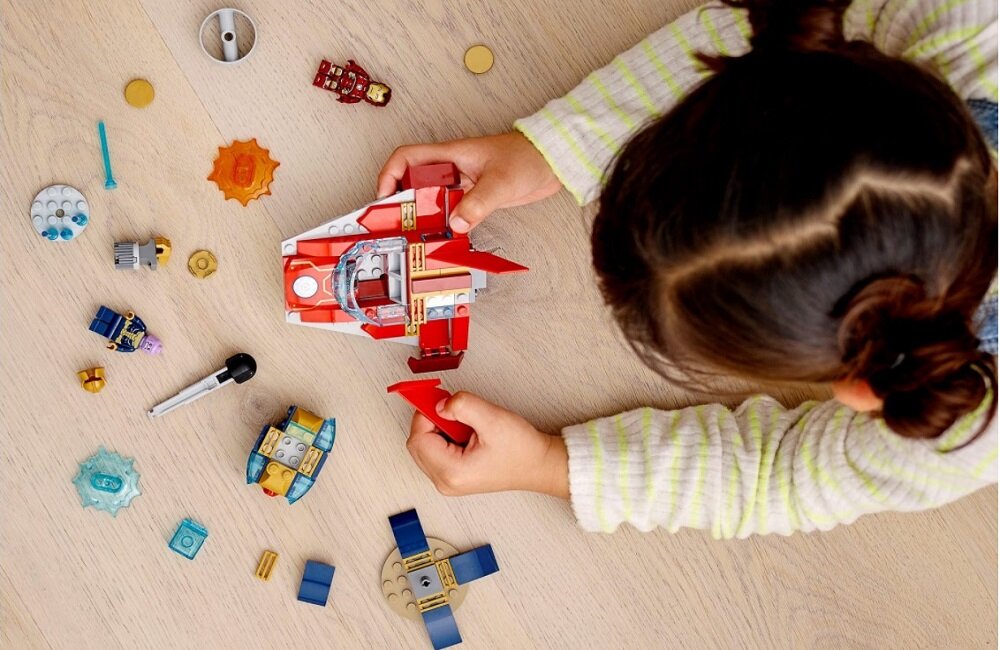 LEGO Marvel Iron Man kontra Thanos 76170 Rozwój pasji tworzenia 103 elementy rozwija wyobraźnię