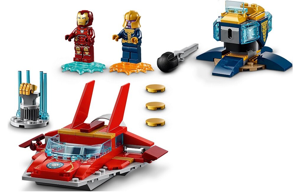 LEGO Marvel Iron Man kontra Thanos 76170 Mobilna zabawka