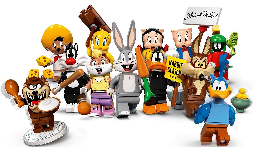 LEGO Minifigures Zwariowane melodie 71030 Bulk Brygada ulubieńców dlamiłośników kreskówek