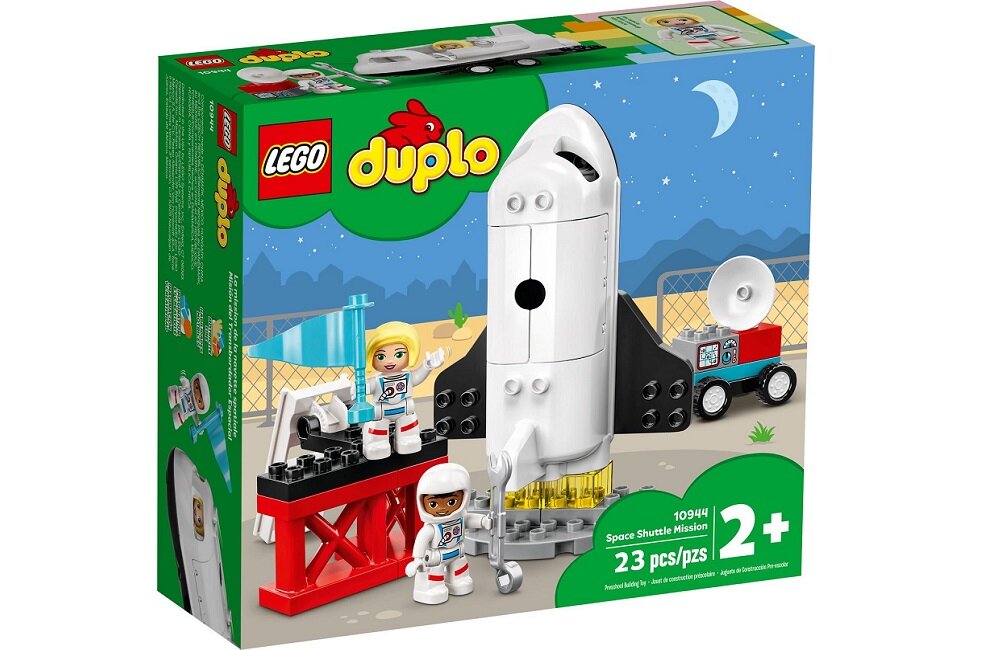 LEGO Duplo Lot Promem Kosmicznym 10944 Gruntowne testy wytrzymałościowe od 2 roku życia