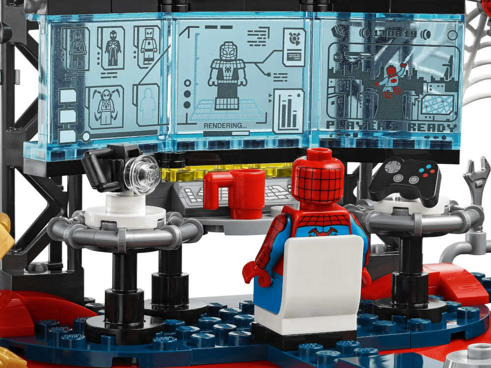 LEGO Marvel Atak na kryjówkę Spider-Mana 76175