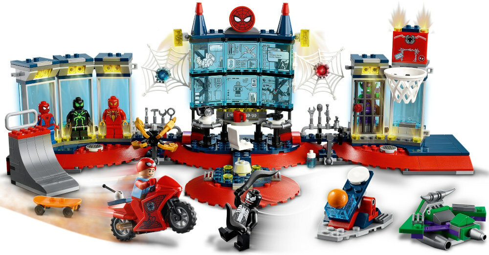 LEGO Marvel Atak na kryjówkę Spider-Mana 76175