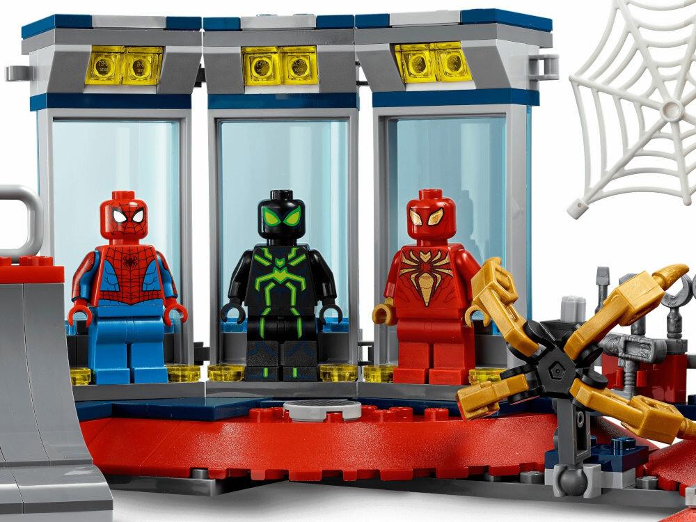 LEGO Marvel Atak na kryjówkę Spider-Mana 76175