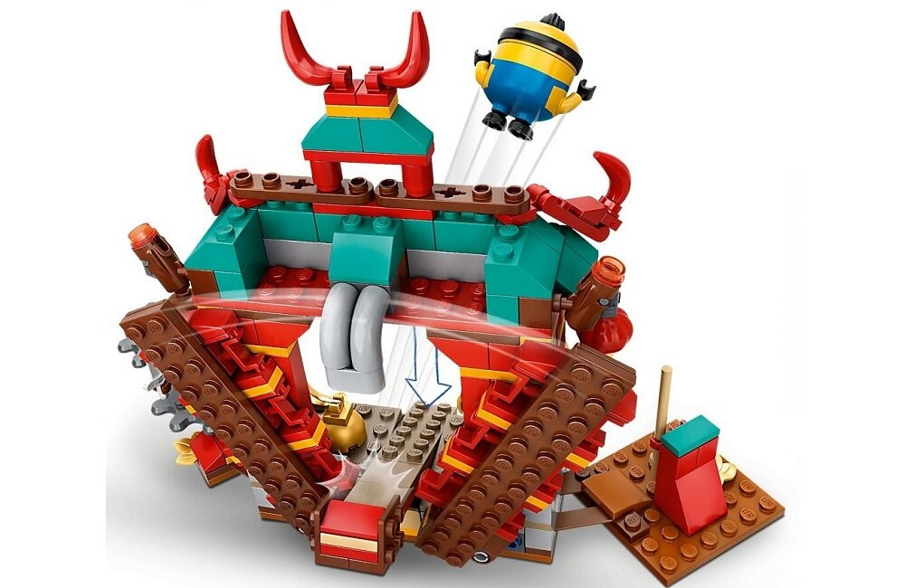 LEGO Minions Minionki i walka Kung Fu 75550 Bezpłatna aplikacja LEGO Building Instructions PLUS