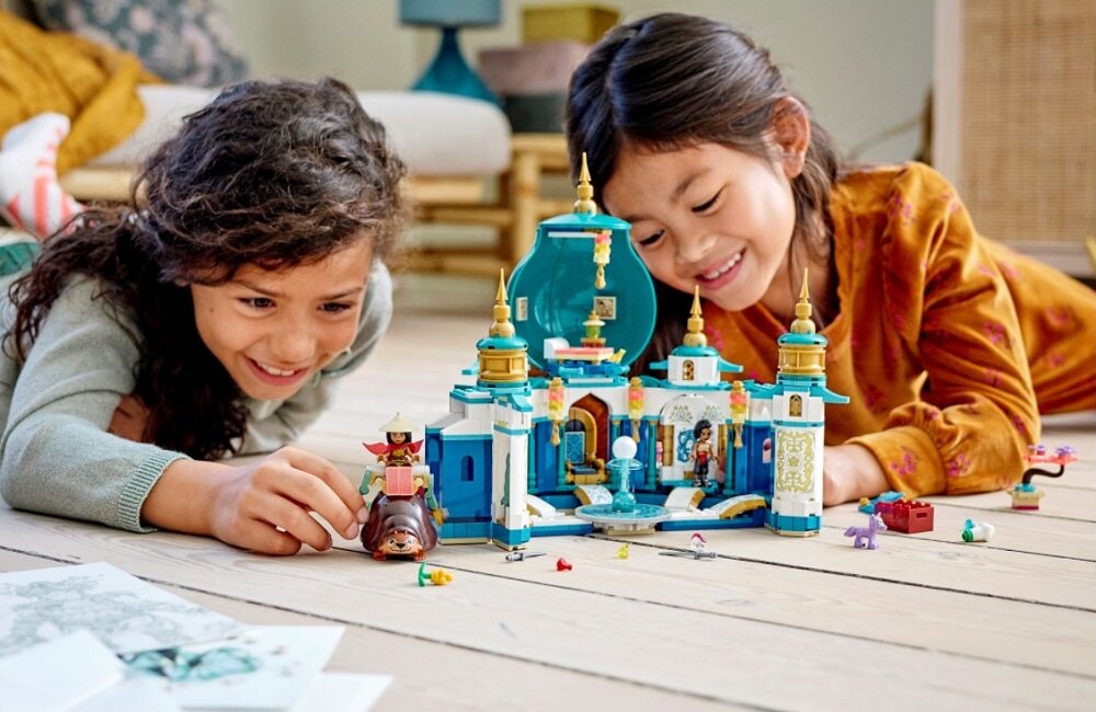 LEGO Disney Raya i Pałac Serca 43181 dla fanów Disneya ekscytująca zabawa od 7 roku życia
