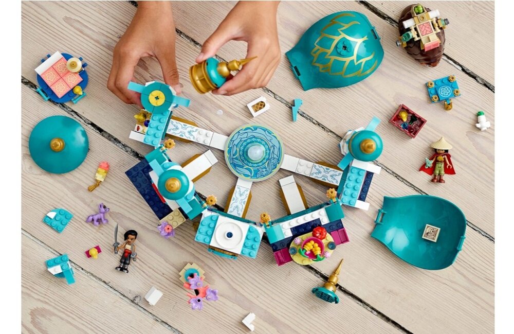LEGO Disney Raya i Pałac Serca 43181 Łączenie z innymi zestawami