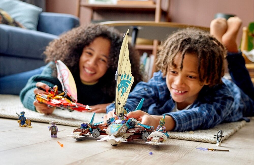 LEGO Ninjago Morska bitwa katamaranów 71748 Kształtowanie ważnych umiejętności