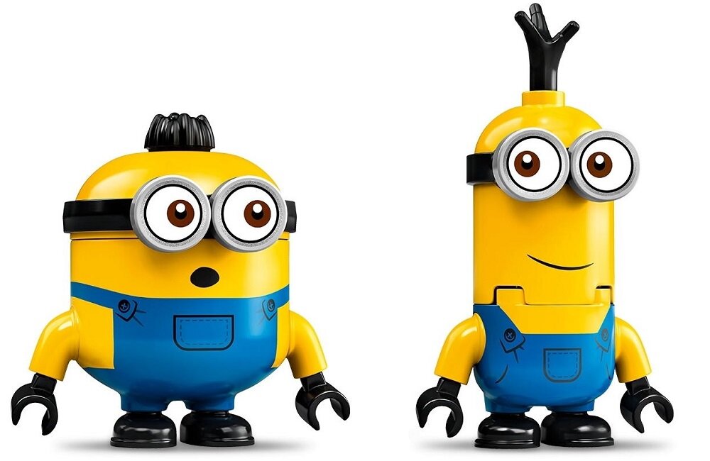 LEGO Minionki w laboratorium Gru 75546 inspirujący zestaw figurki Otto i Kevina