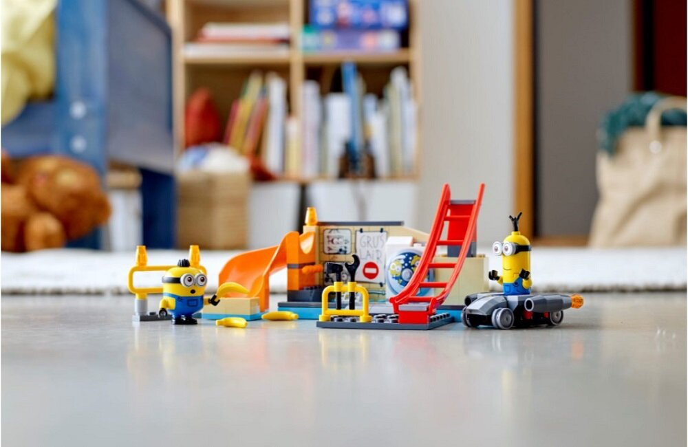 LEGO Minionki w laboratorium Gru 75546 Kreatywna zabawka rozwijająca cenne umiejętności