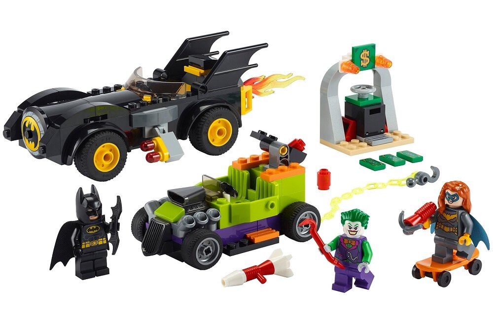 LEGO DC Batman kontra Joker pościg Batmobilem 76180 Kształtowanie wielu ważnych umiejętności