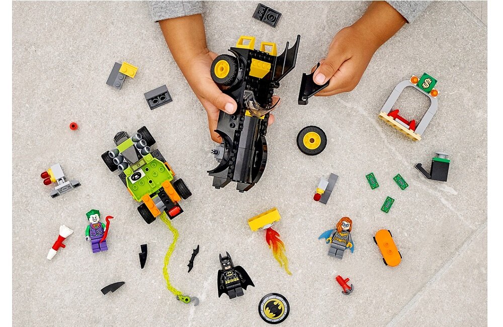 LEGO DC Batman kontra Joker pościg Batmobilem 76180 Instrukcje budowania i używania zabawki