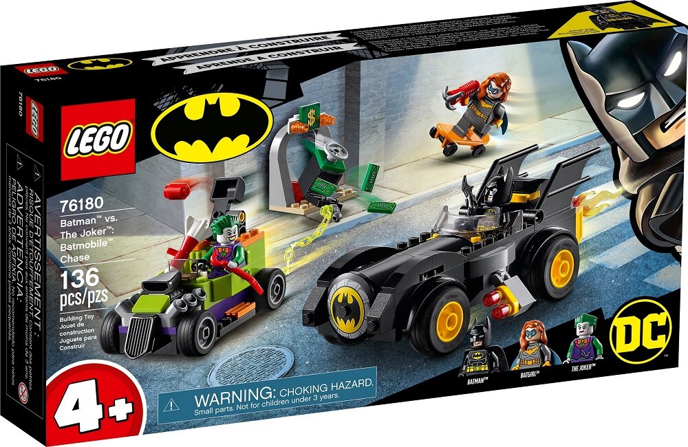 LEGO DC Batman kontra Joker pościg Batmobilem 76180 Dokładne testy wytrzymałościowe