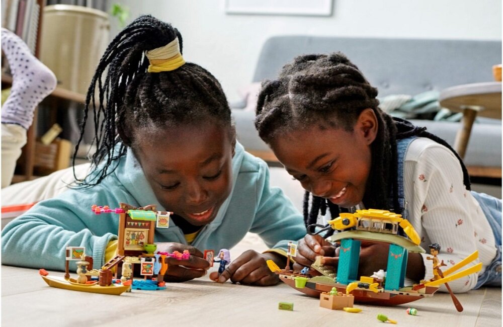 LEGO Disney Łódź Bouna 43185 Rozwój ważnych umiejętności